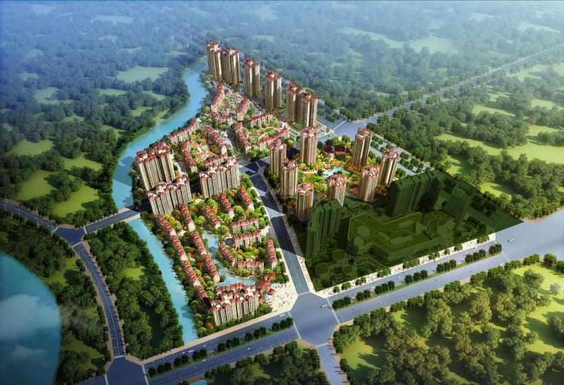 佳乐广场住宅总平图