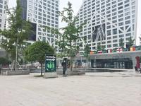成都来福士广场实景图工程进度