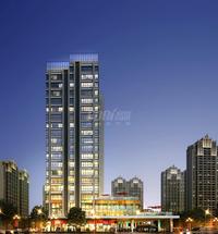 DOT起跑线效果图侧面正透视夜景