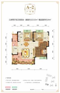桂湖名城二期区位图户型图