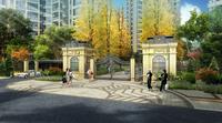 广泽南庭效果图出入口 