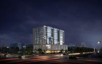 都江堰市公交大厦1期效果图都江堰市公交大厦