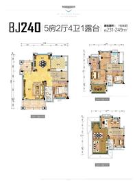 碧桂园天玺湾效果图户型图