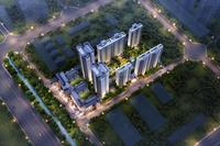 凤栖南庭1期效果图鸟瞰图