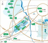 天府孔雀城2期区位图区位图