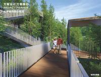 天樾龙门1期效果图栈道公园