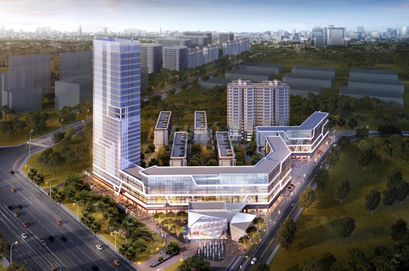 春溪名邸1期总平图