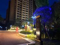 成都嘉和世纪城1期实景图小区夜景