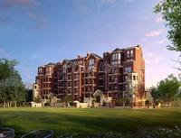 保利中央峰景效果图洋房效果