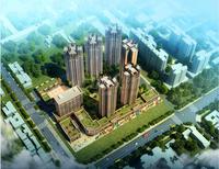 积家御景效果图鸟瞰图