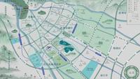 交投绿城明月青城1期区位图区位图