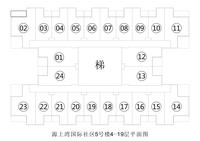 源上湾国际社区2期区位图5号楼平面图