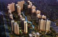 上置香岛华府效果图总平图