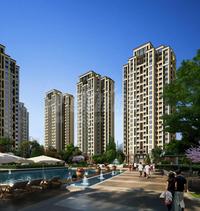 海亮樾金沙花园效果图街景
