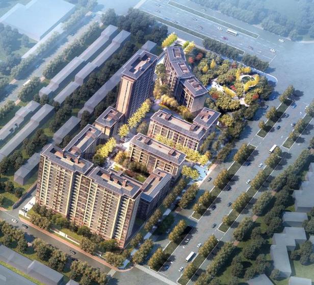 时光花园1期总平图