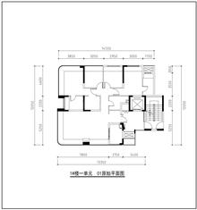 中昕·昕悦府1期4室2厅3卫140.00平户型