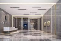 泰业城中城大厦效果图大厅装修效果2