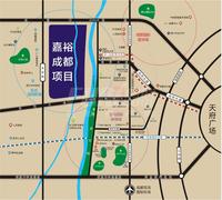 嘉裕第六洲区位图成都嘉裕项目区位图