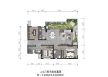 盛世天玺花园1期3室2厅2卫99.00平户型