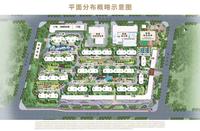 紫云赋小区1期效果图总平图