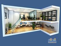 华惠财智时代大厦效果图户型效果图