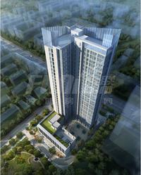 时光荟大厦效果图外立面