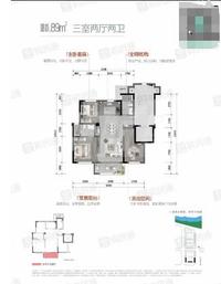 俊悦府1期效果图户型图