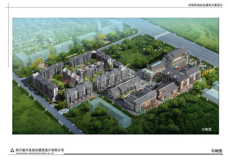 祥瑞府繁华里2期总平图