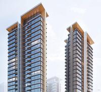 上林熙锦府1期效果图建筑立面