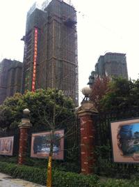 泰江兰庭实景图工程进度