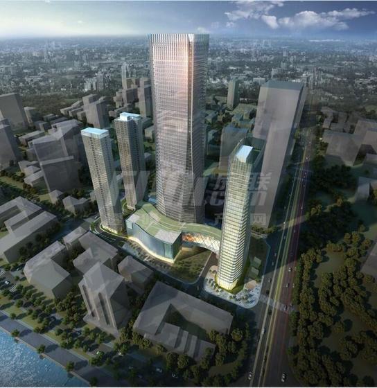 西部国际金融中心总平图