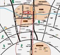华业北新国际广场区位图区位