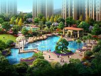 林肯郡效果图景观泳池