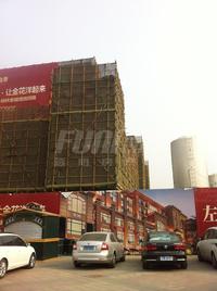 中铁金花城实景图工程进度