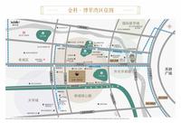 金科博翠湾小区1期区位图区位图