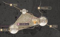 仁和春天银杏花园1期区位图黄金三角