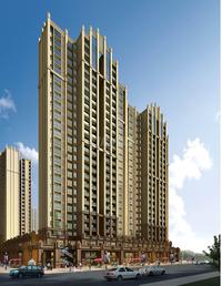 正成东区1号效果图建筑立面