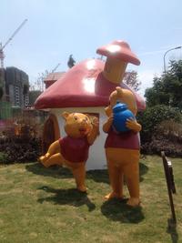蓝光乐彩城三期实景图商业示范区