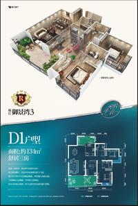 珠江御景湾户型图户型图D1.jpg