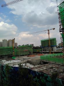 成都恒大未来城1期实景图