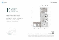 星瀚名邸1期（天府未来城四期）3室2厅3卫255.00平户型