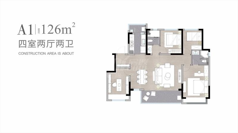 庭前A1户型