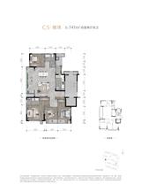 桂语麓境花园1期 4室2厅2卫 141.00平米