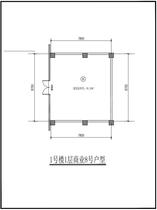 1#号楼1层商业8号户型