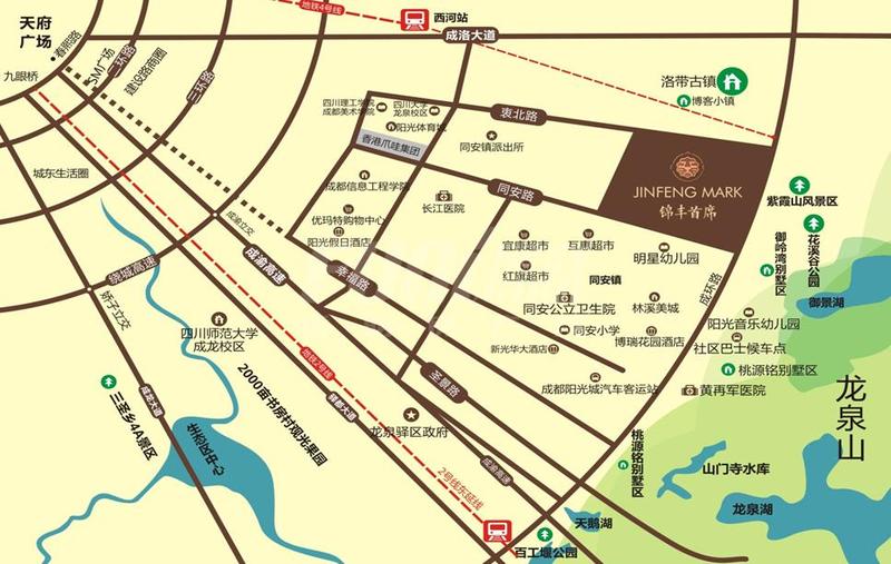 区位图