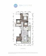 梓潼四季汀苑 4室2厅2卫 154.00平米