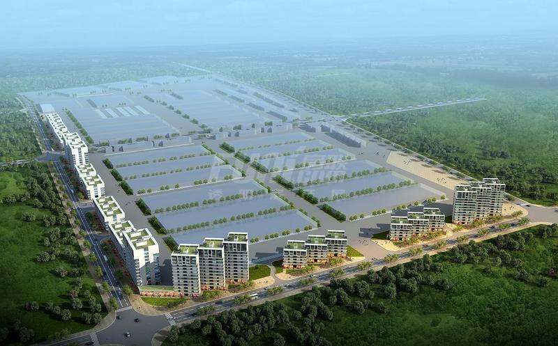 15栋住宅鸟瞰图