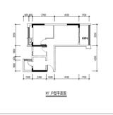 王府花园三期 1室1厅1卫 61.68平米