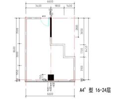 恒瑞新川中心2期58.00平户型