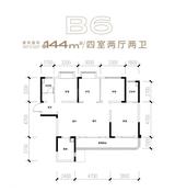 龙泉驿深业泰富广场2期 4室2厅2卫 143.83平米